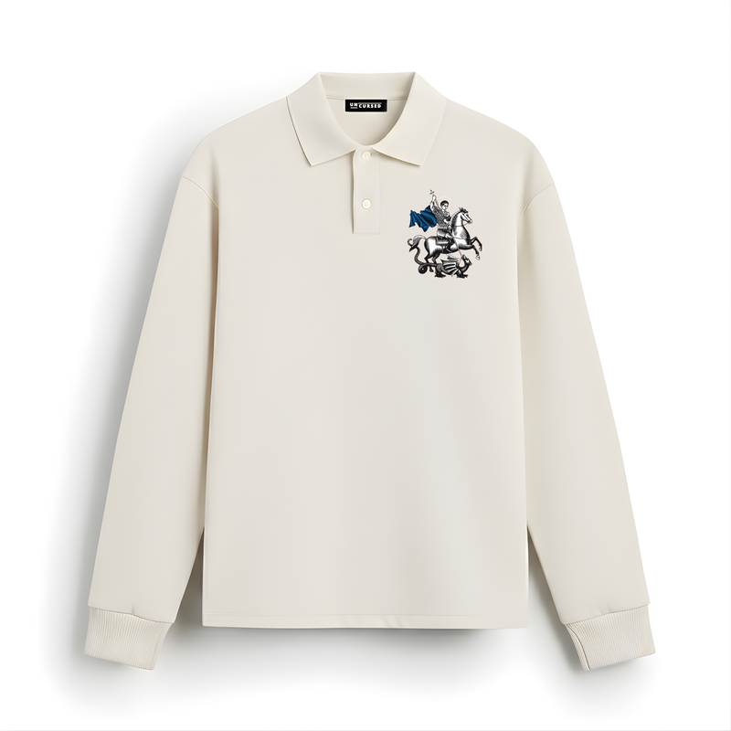 Faith & Valor Long Sleeve Polo