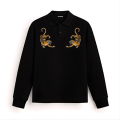 Twin Tigers — Long Sleeve Polo