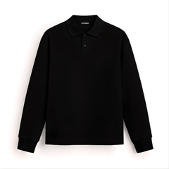“Flirt Mode: on” Long sleeve Polos