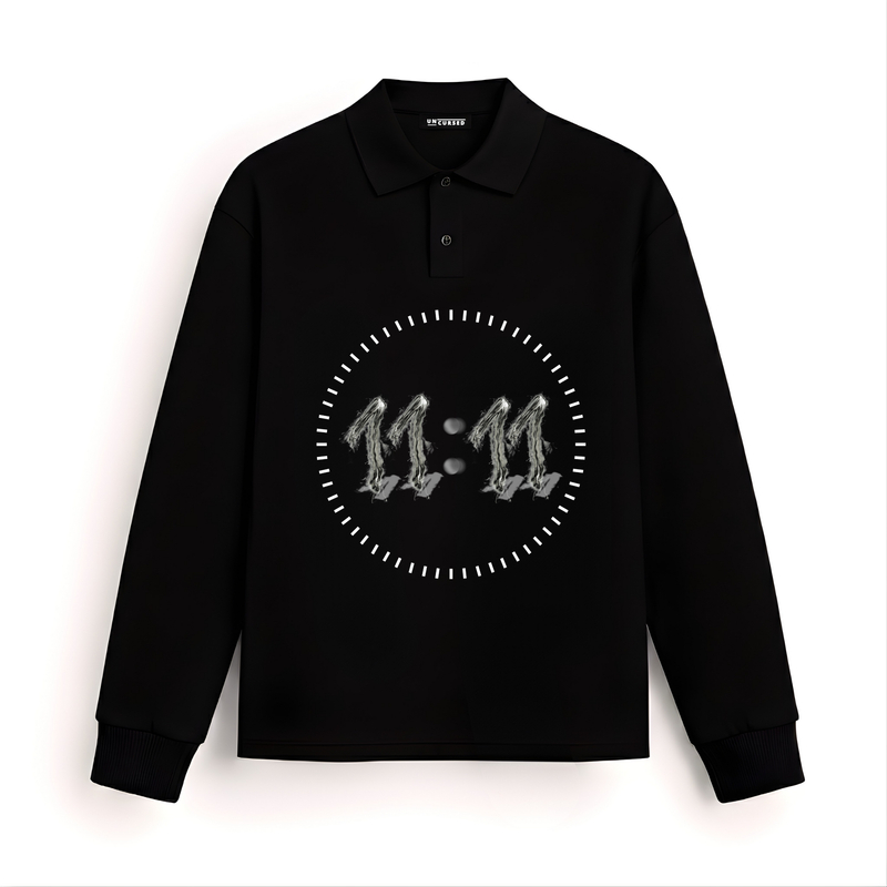 11:11 Long sleeve Polo