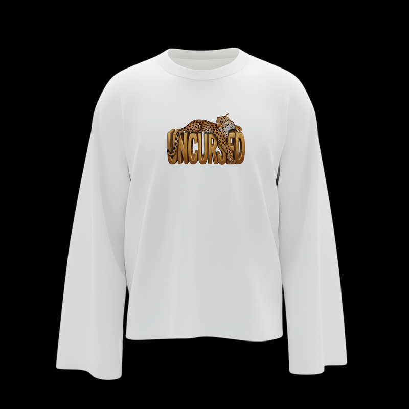 Lazy Leopard Pullover Full Sleeve Tee