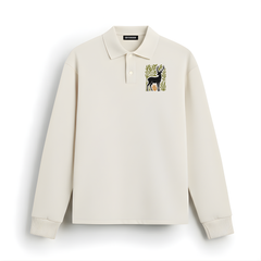Forest Monarch Long Sleeve Polo