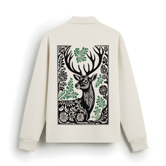Forest Monarch Long Sleeve Polo