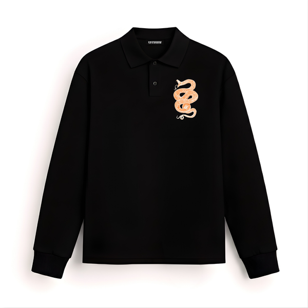 Serpent Oath Long Sleeve Polo