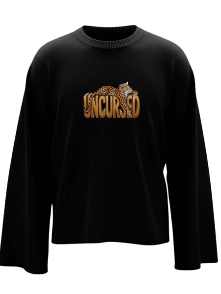 Lazy Leopard Pullover Full Sleeve Tee