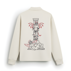 Fallen Duality Long Sleeve Polo