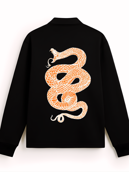 Serpent Oath Long Sleeve Polo