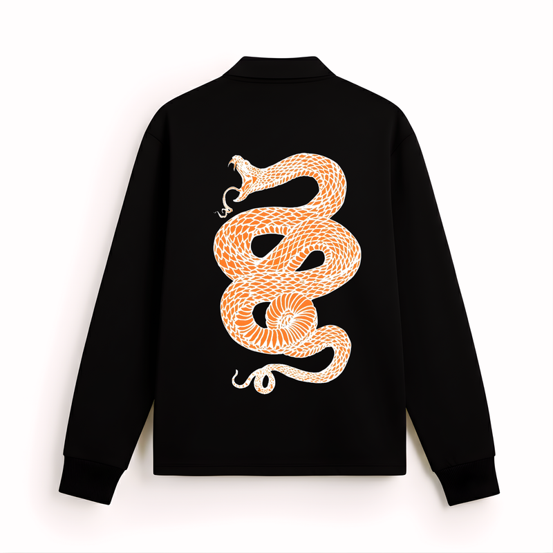 Serpent Oath Long Sleeve Polo