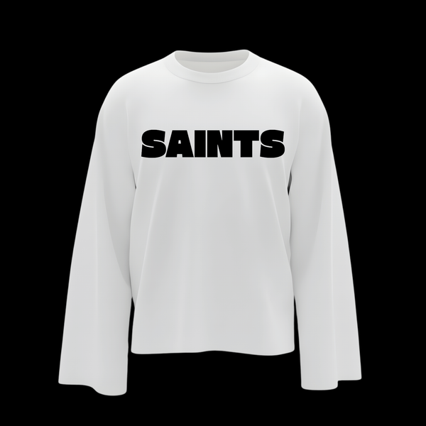 SAINTS WHITE EDITION Full sleeve tee