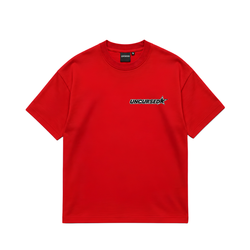 Red Naked smile Tee