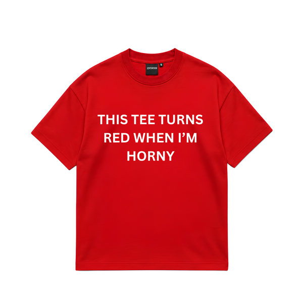 Red Horny Tee