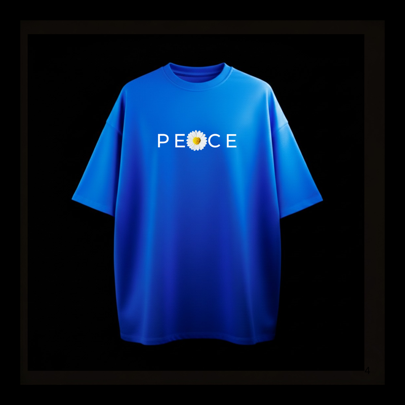 Blue Peace Tee