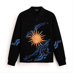 Tides of Sol Long Sleeve Polo