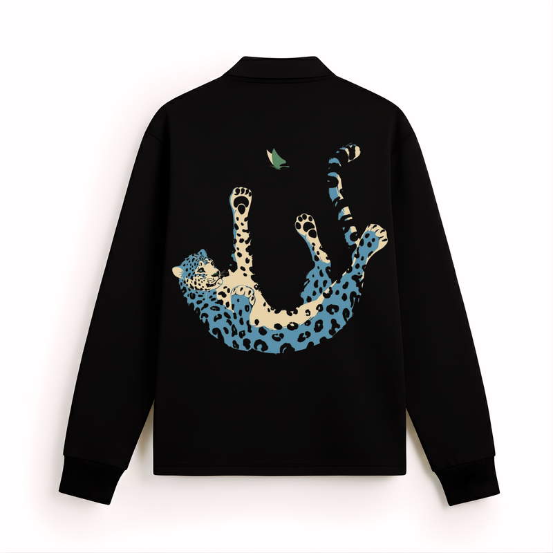 Wild Reversal Long Sleeve Polo