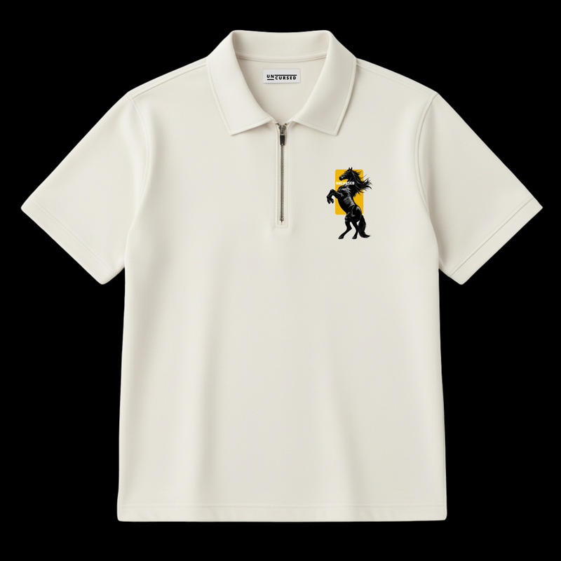 Uncursed Black Stallion Polo