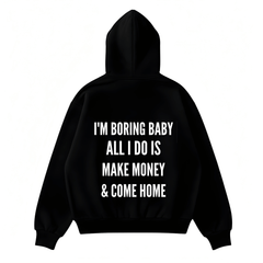 Boring baby hoodie