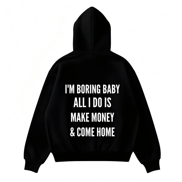 Boring baby hoodie